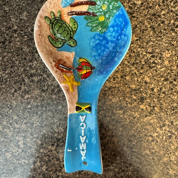 Spoon rest from Jamaica - Picture 2 of 3